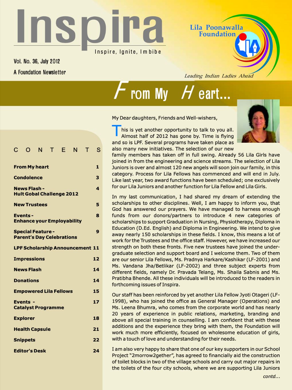 Vol. No. 36 - Jul. 2012