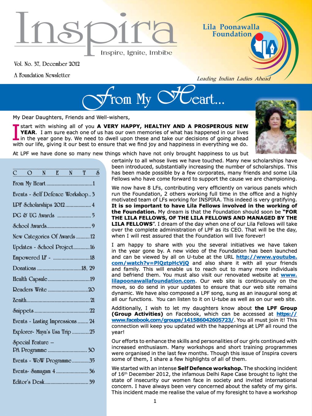 Vol. No. 37 - Dec. 2012