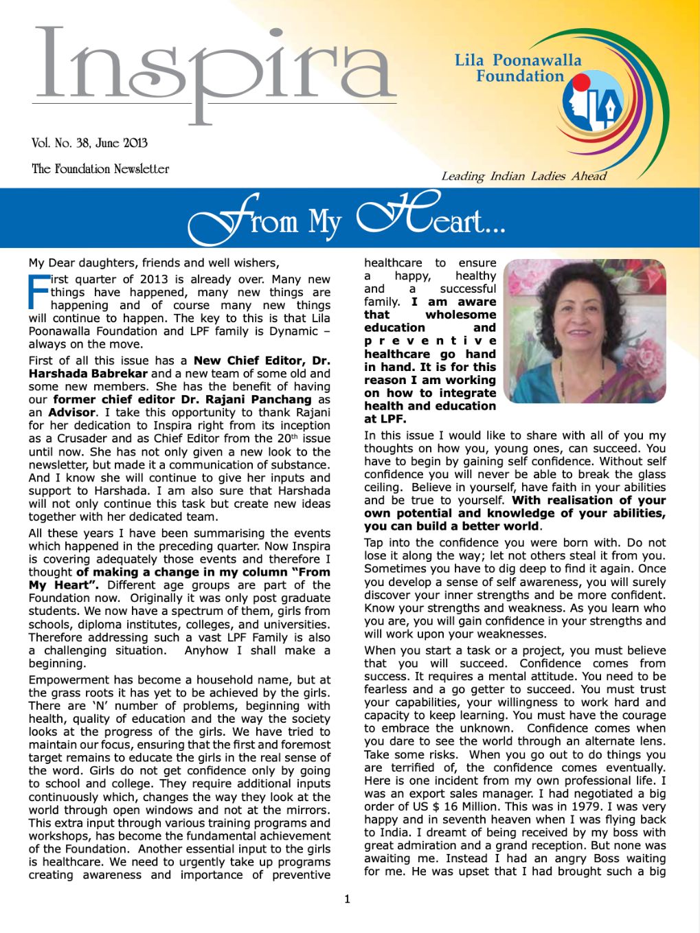Vol. No. 38 - Jun. 2013