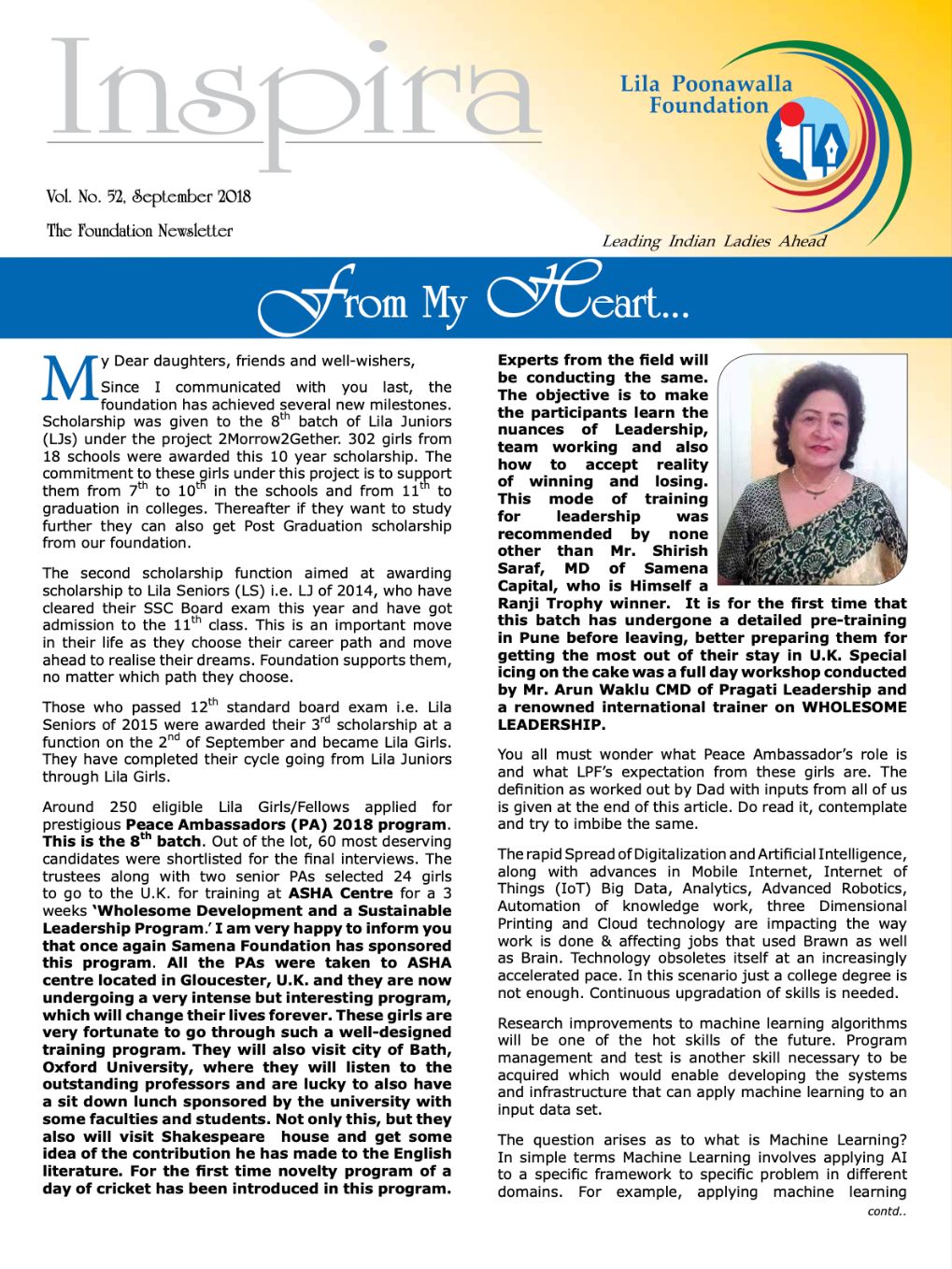 Vol. No. 52 - Sep. 2018