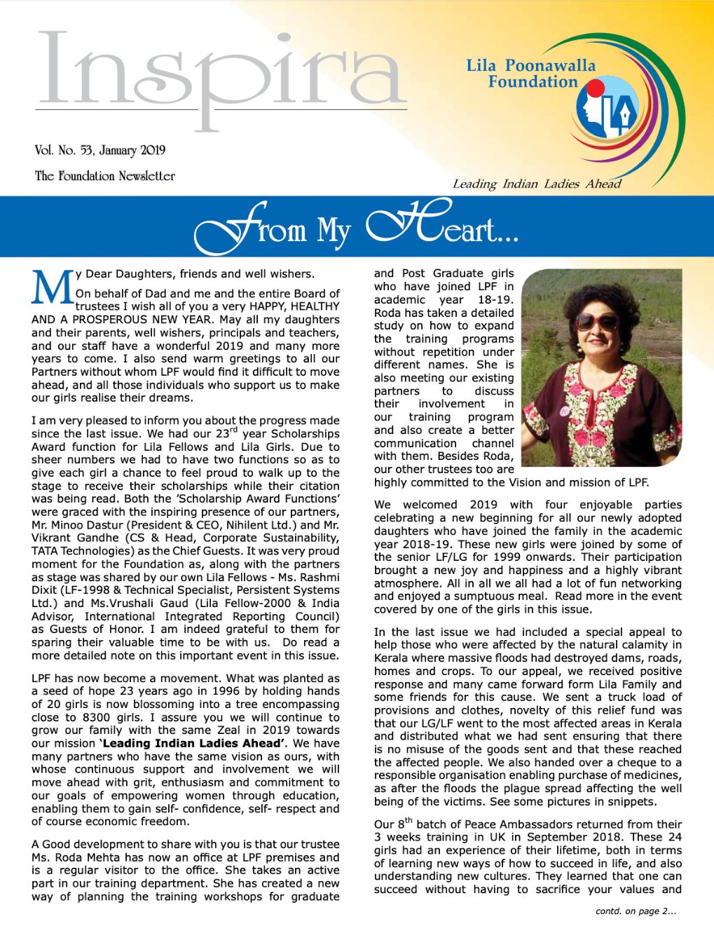 Vol. No. 53 - Jan. 2019