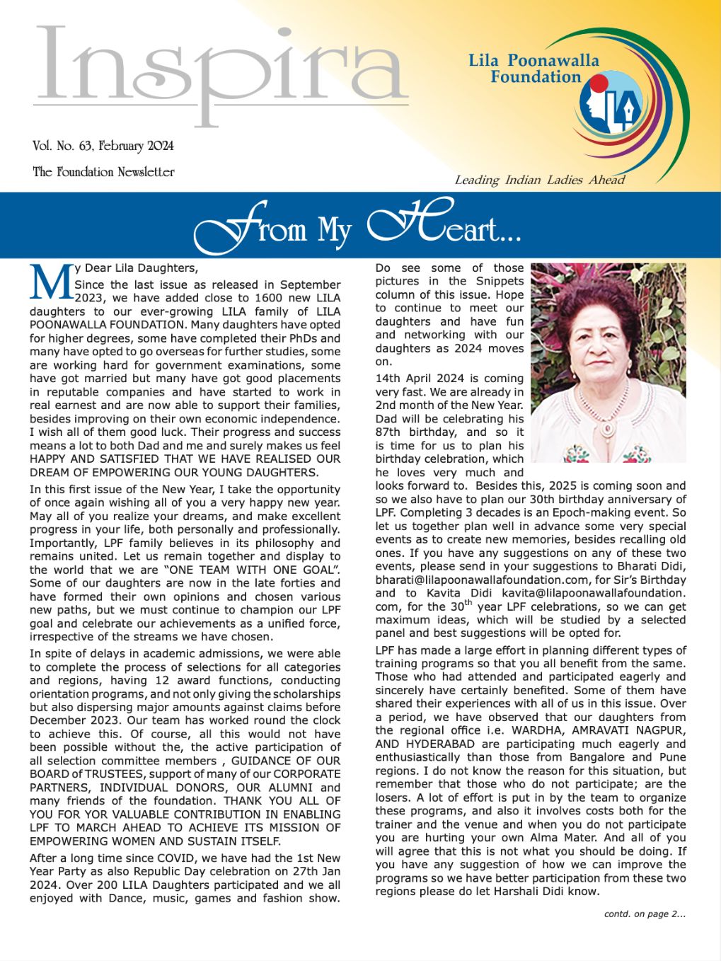 Vol. No. 63 - Feb. 2024
