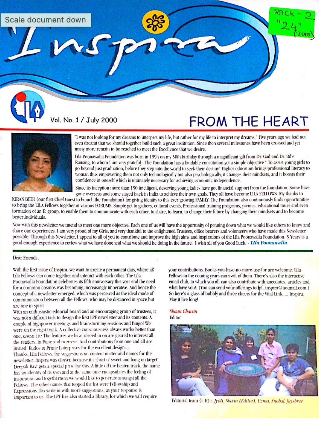 Vol. No. 01 - July. 2000