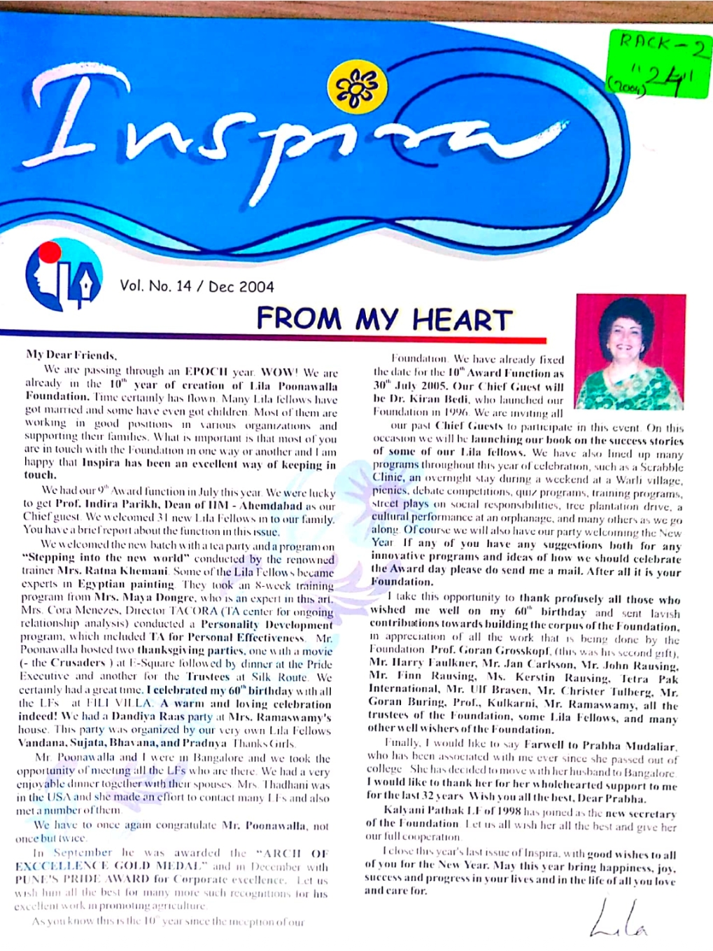 Vol. No. 14 - Dec. 2004